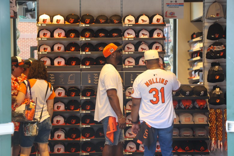 Fans shop for new Orioles gear